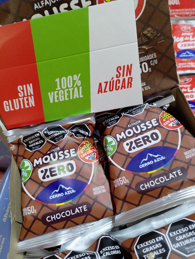 Imagen 1 de Alfajor Mousse Chocolate Zero