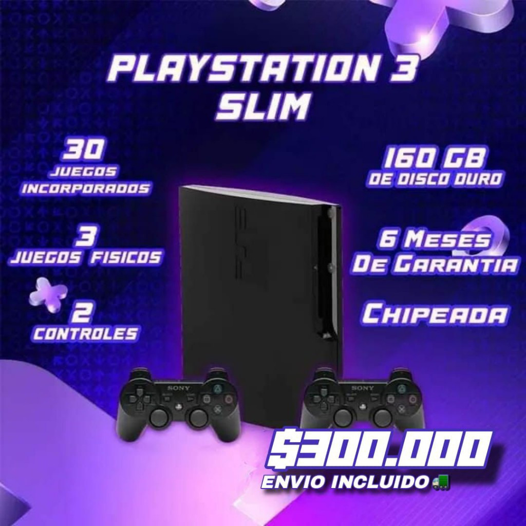 Imagen 1 de PLAY STATION 3 SLIM 🎮