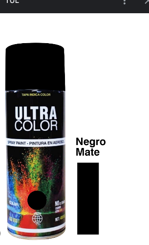 Imagen 1 de Aerosol negro mate
