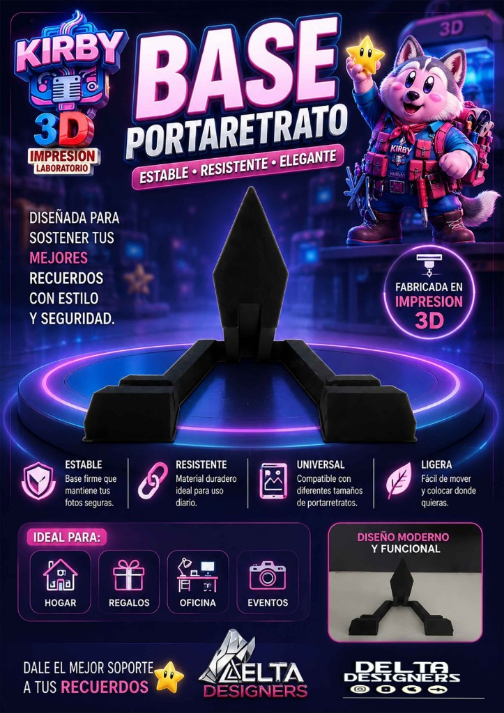 Imagen 1 de Base Portaretrato