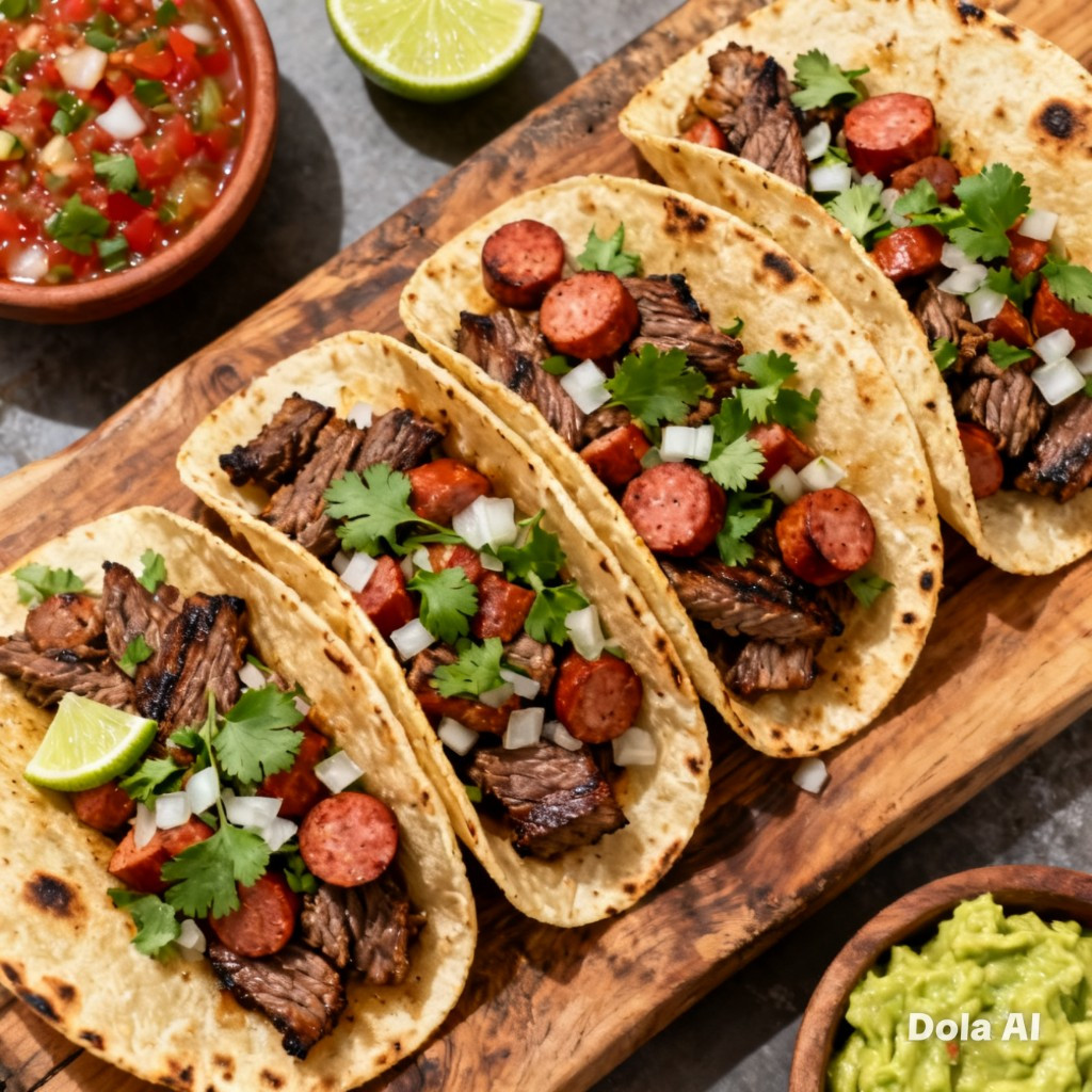 Imagen 1 de 5 Tacos de Asada