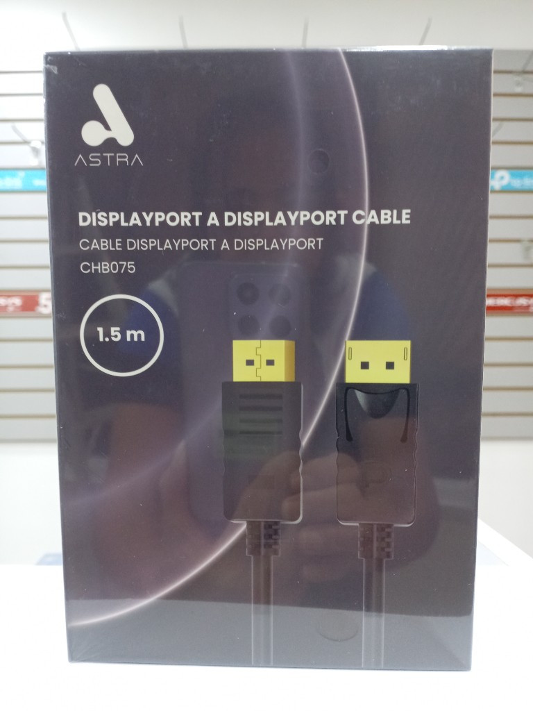Imagen 1 de CABLE ASTRA DISPLAYPORT A DISPLAYPORT CHB075 1.5M
