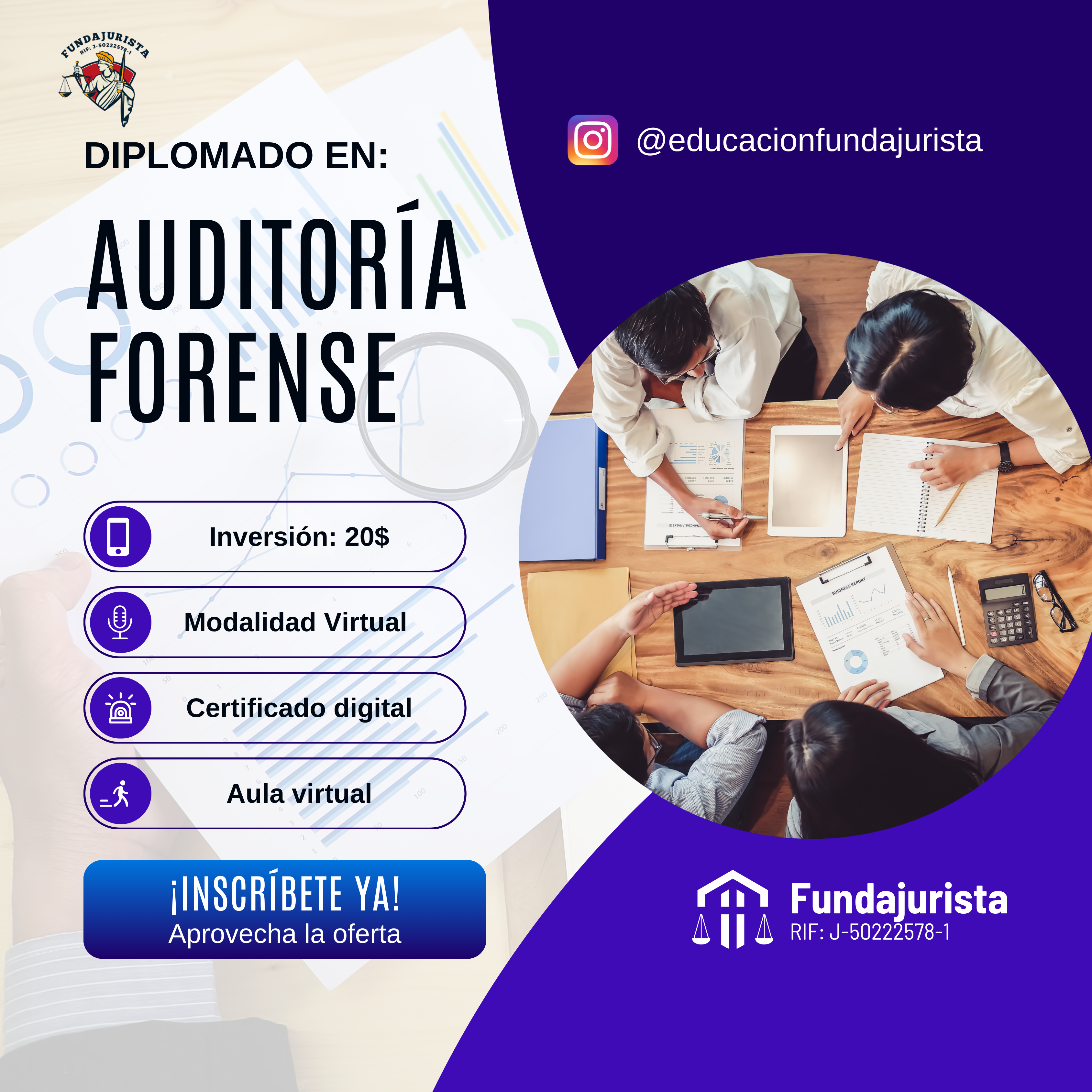 Imagen 1 de Diplomado en Auditoría Forense