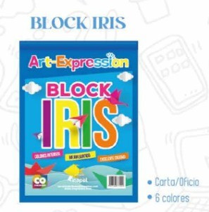 Imagen 1 de Block Art-Exp iris carta