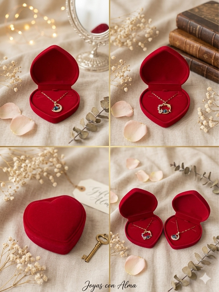 Imagen 1 de Cofre corazon + accesorios