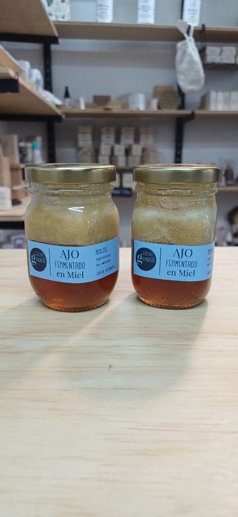 Imagen 1 de Ajo fermentado en miel