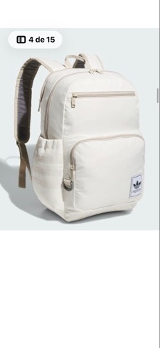 Imagen 1 de Adidas blanca mochila