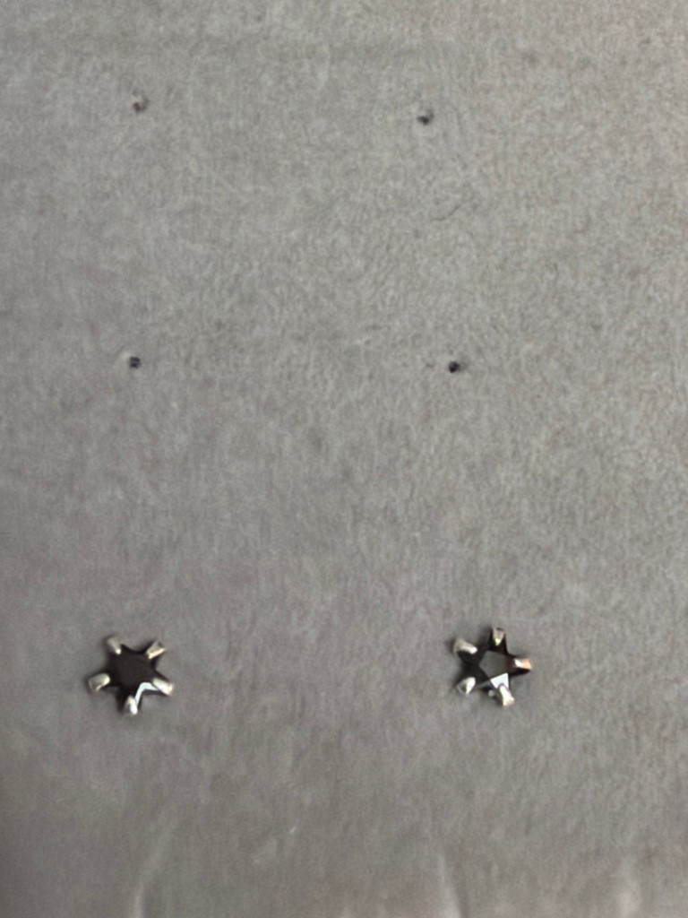 Imagen 1 de Aro estrella circon 10 mm