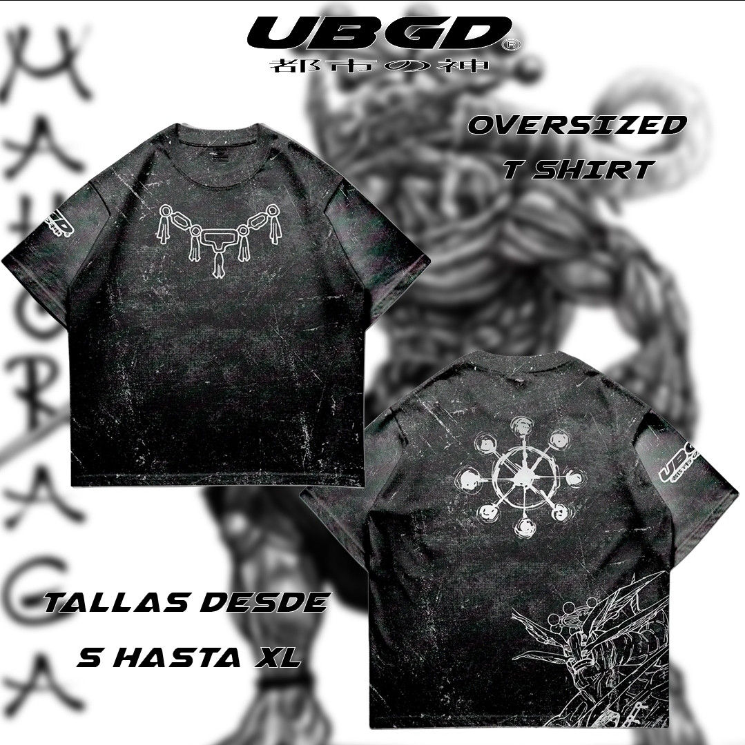 Imagen 1 de CAMISA OVERSIZE FULL PRINT MAHORAGA