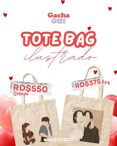 Imagen 1 de Tote bag ilustración/ caricatura