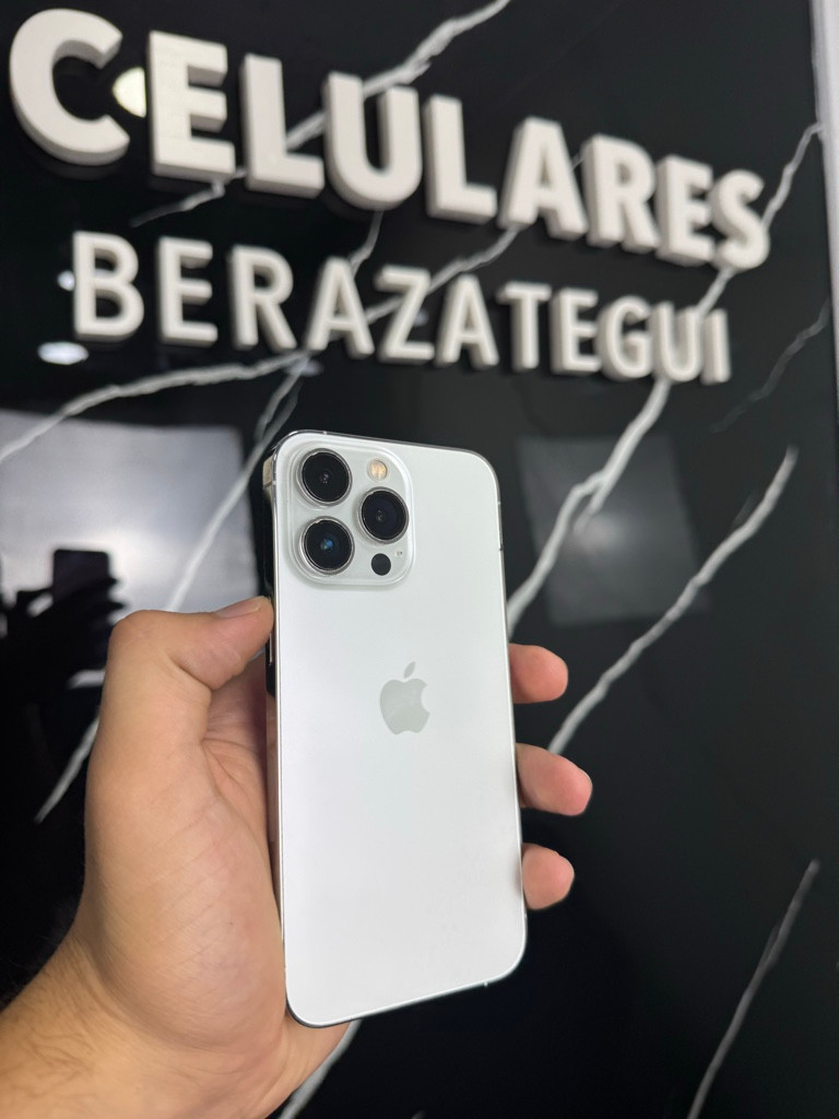 Imagen 1 de iPhone 13 Pro 128 GB 100% silver DETALLES