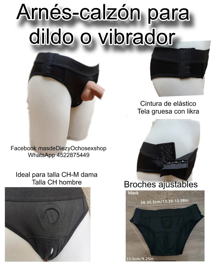 Imagen 1 de Arnés calzon para dildo o vibrador