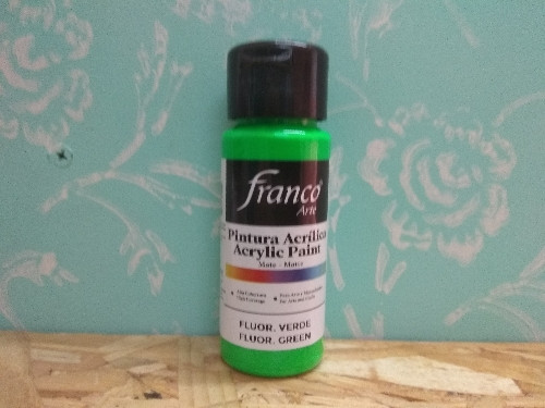 Imagen 1 de ACRILICO FRANCO FLUOR.VERDE 60CC