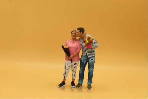 Imagen 1 de Dos personas de 15 cm