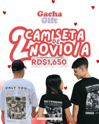 Imagen 1 de Combo camiseta novio/a