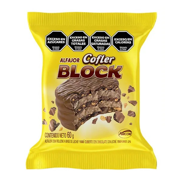 Imagen 1 de ALFAJOR BLOCK TRIPLE