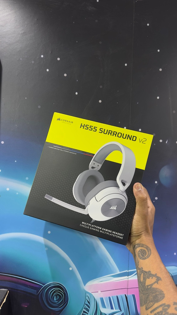Imagen 1 de Corsair - HS55 Sorround v2 White