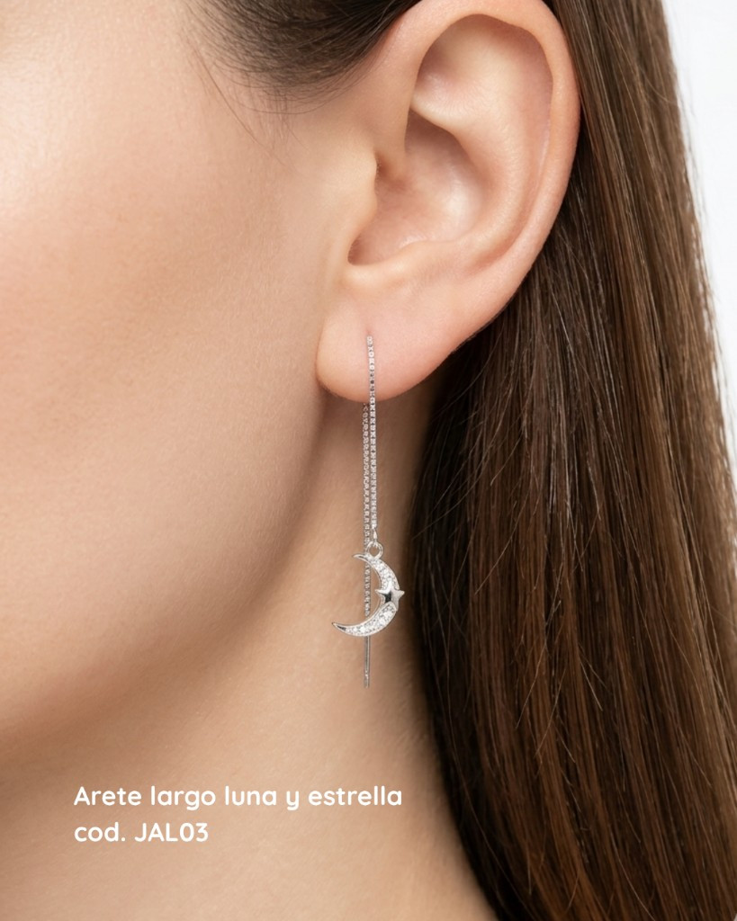 Imagen 1 de Aretes largos Cod. JAL03