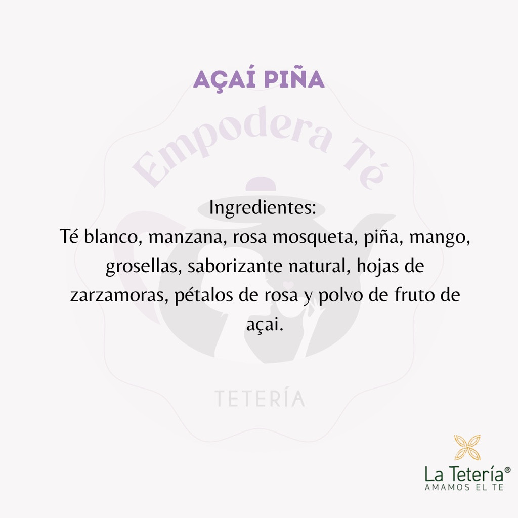 Imagen 1 de Té Blanco Açai Piña