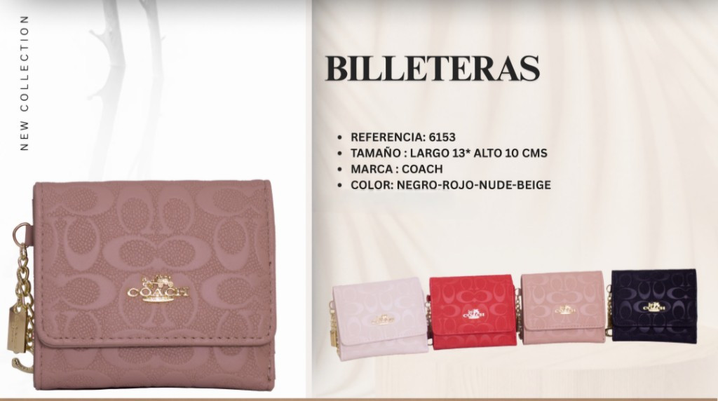 Imagen 1 de Billetera Coach peque