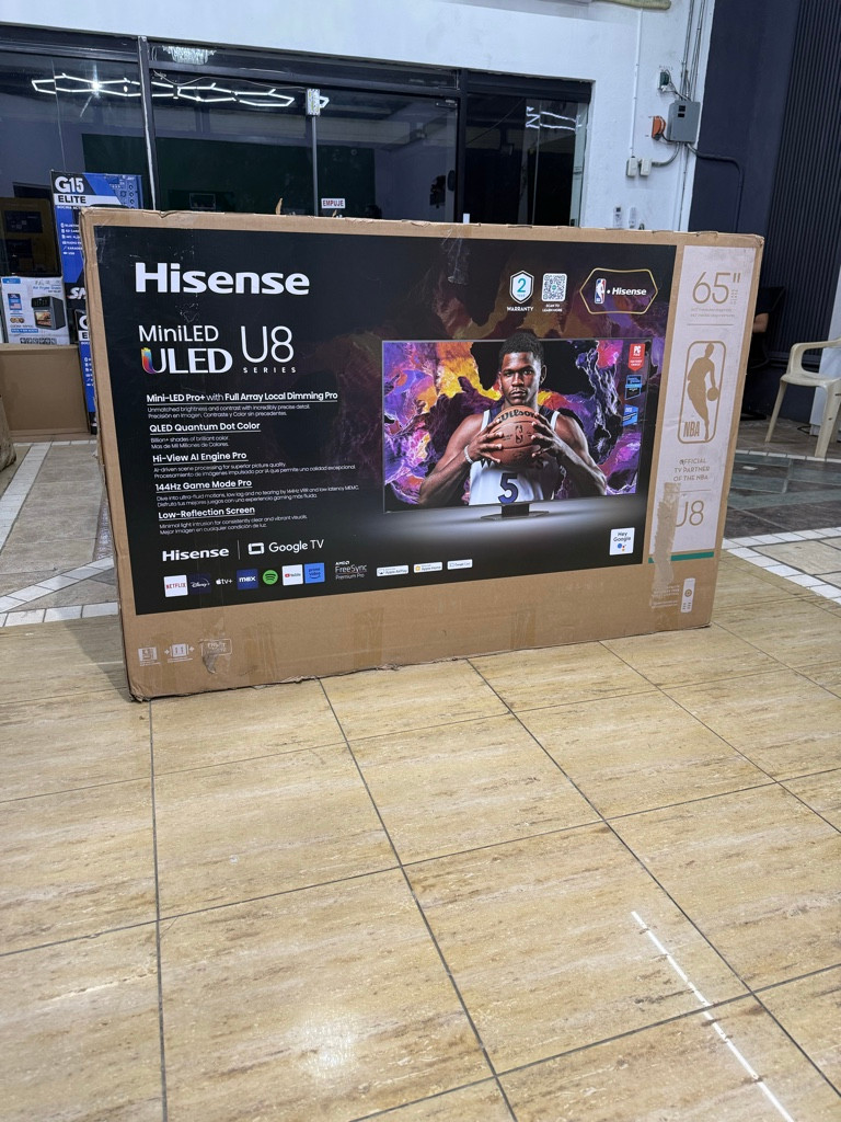 Imagen 1 de Hisense 65” U8 MINI-LED