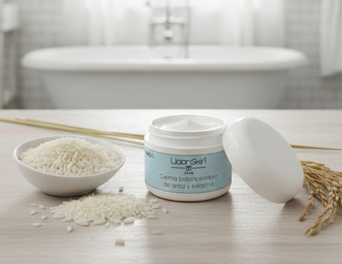 Imagen 1 de Crema balanceadora de arroz y elastina