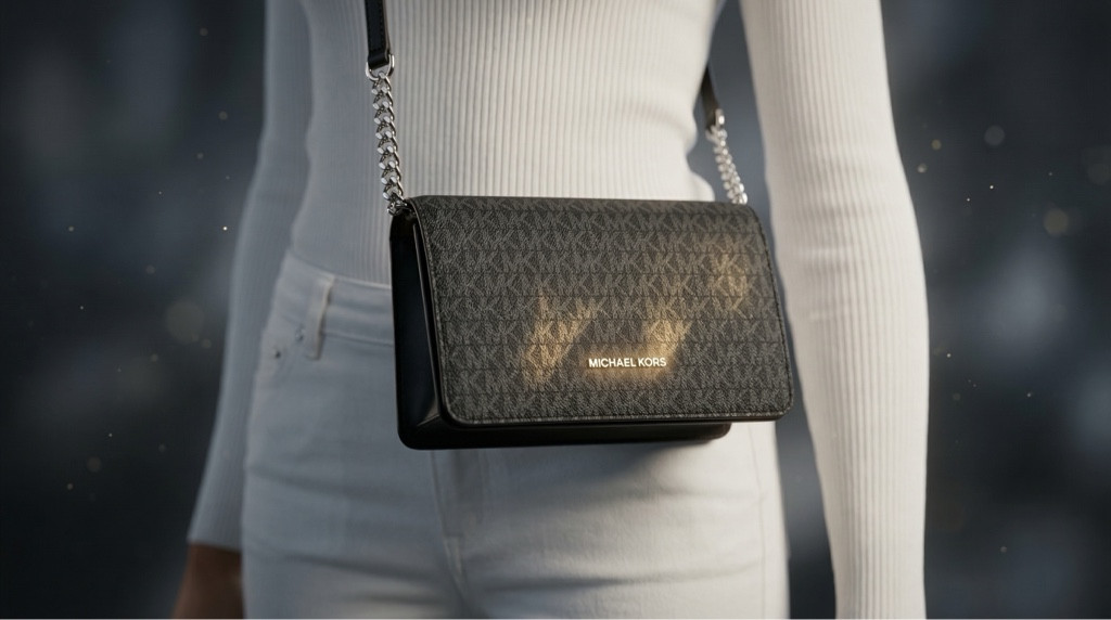 Imagen 1 de ✨ Jet Set Medium Signature Logo Crossbody Bag