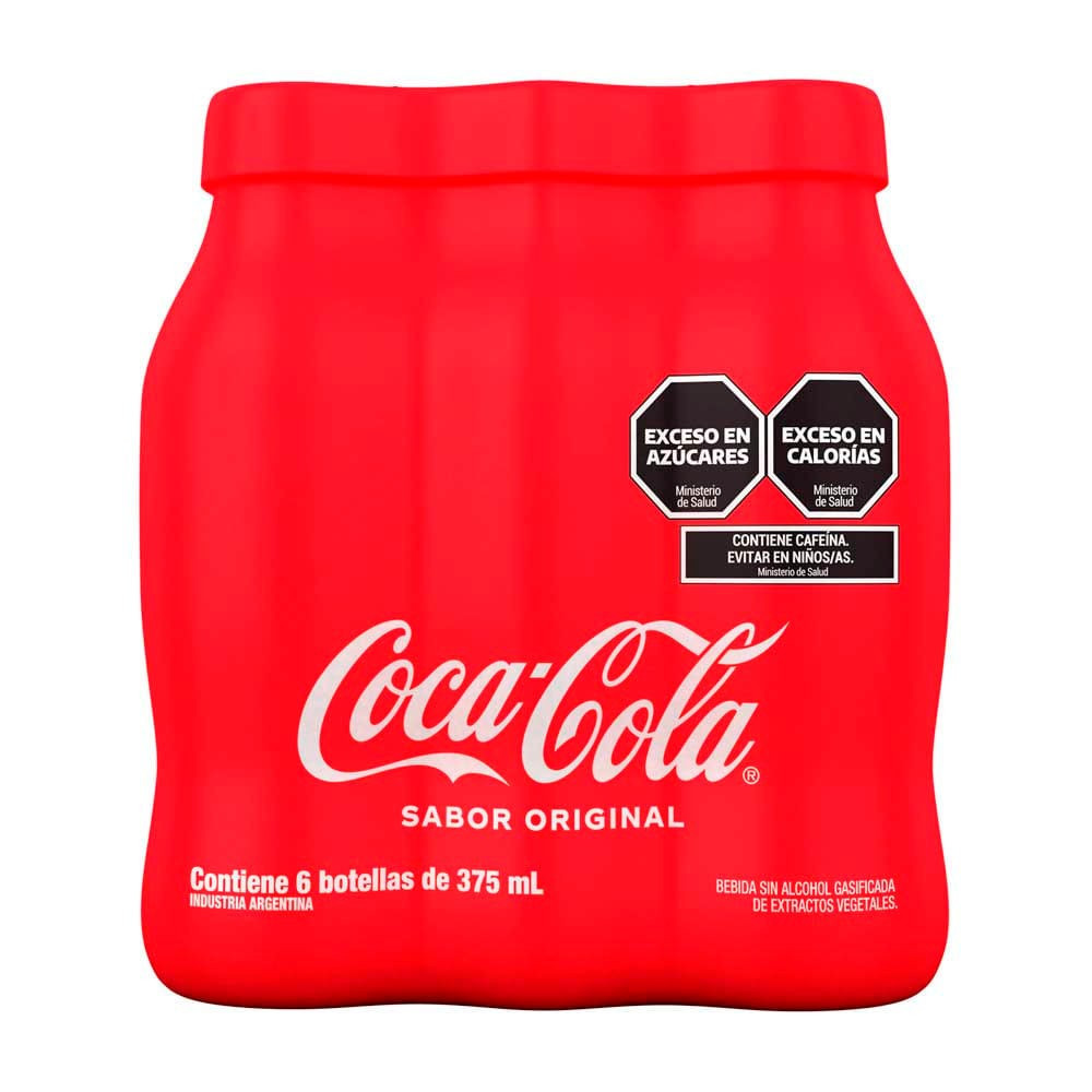 Imagen 1 de Coca 375 ml (6u)