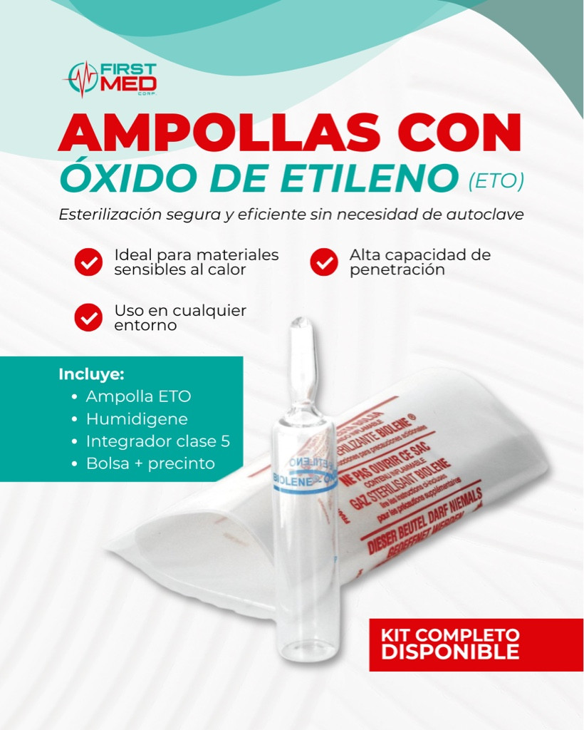 Imagen 1 de Ampolla para óxido de Etileno para esterilización