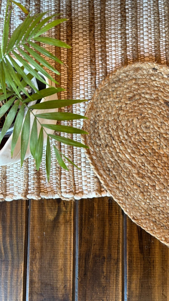 Imagen 1 de Alfombra ovalada yute