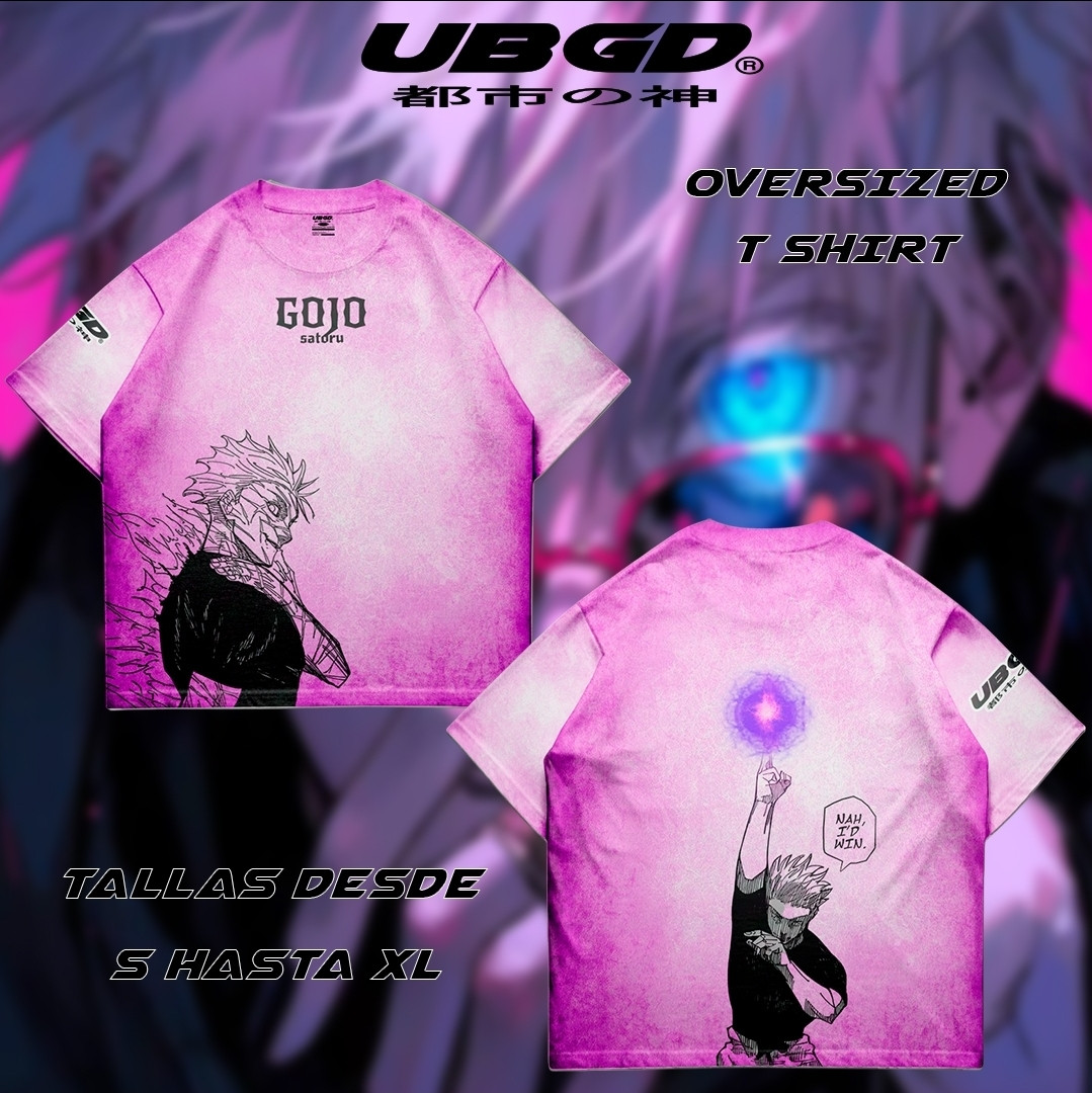 Imagen 1 de CAMISA OVERSIZE FULL PRINT GOJO
