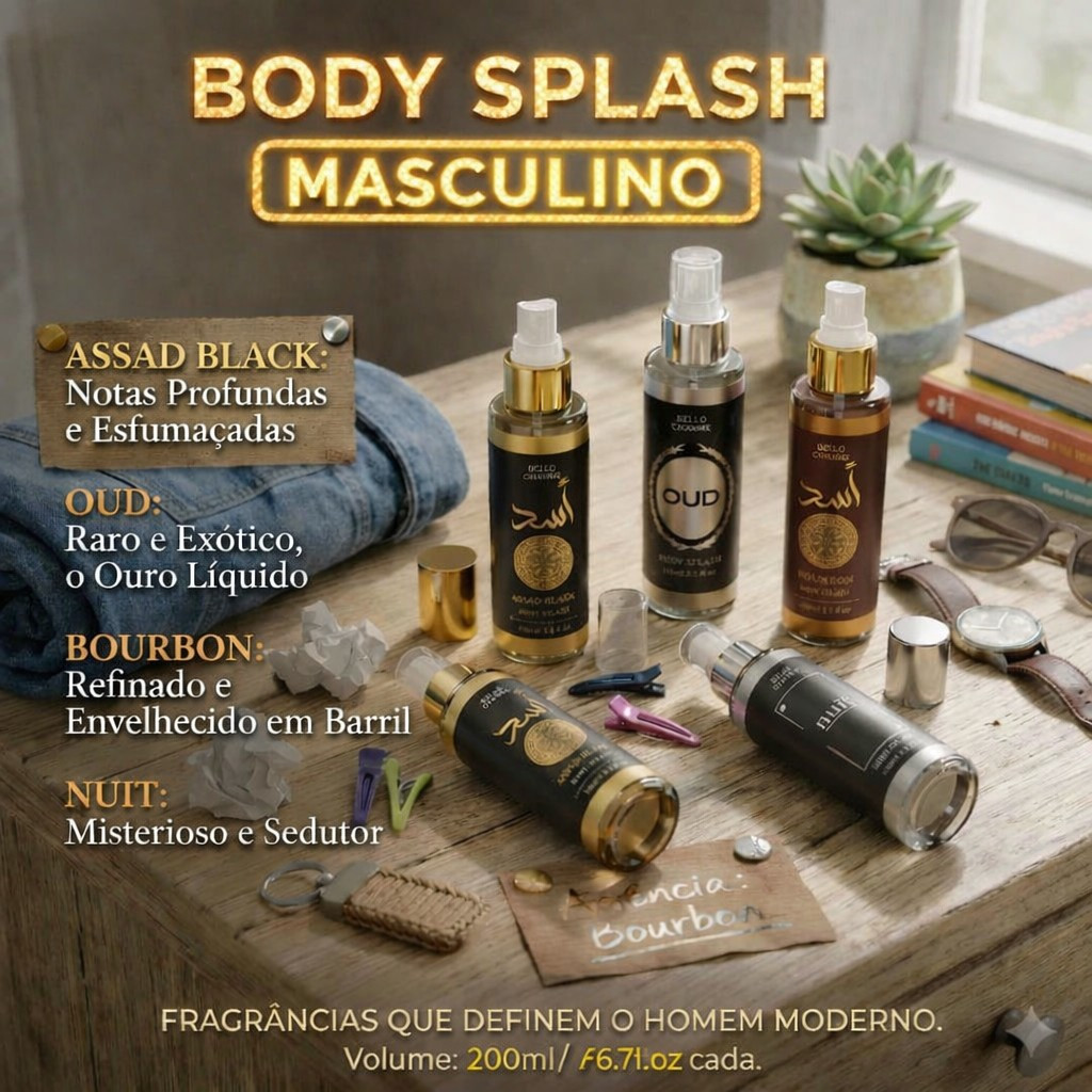 Imagem 1 de * Árabe / Body Splash Masculino - 200ml