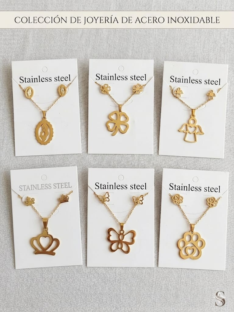 Imagen 1 de *SET COLLAR + ARETES
