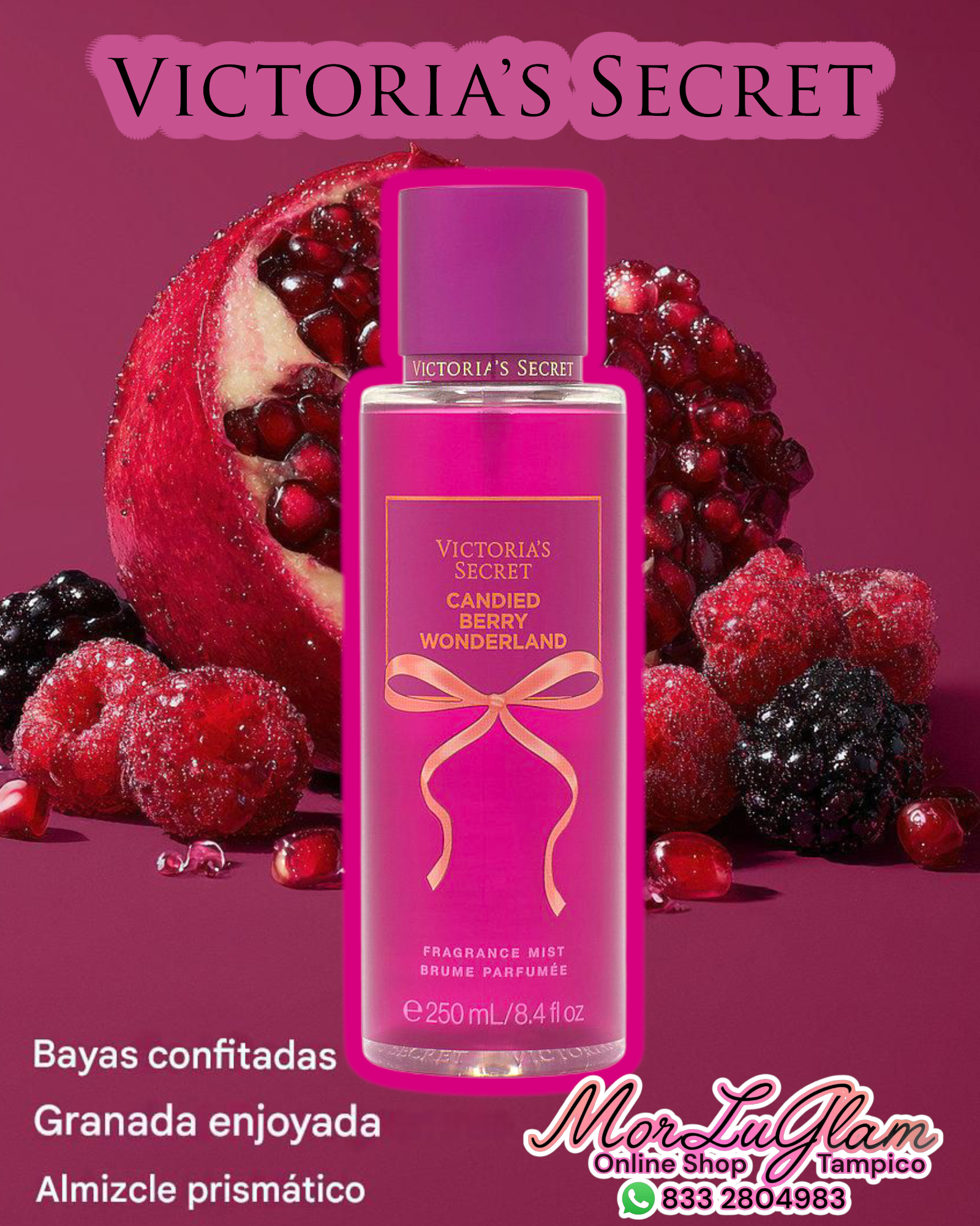 Imagen 1 de CAMDIED BERRY WONDERLAND body Mist 250ml.