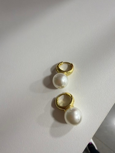 Imagen 1 de ARGOLLAS GAL CON PERLAS