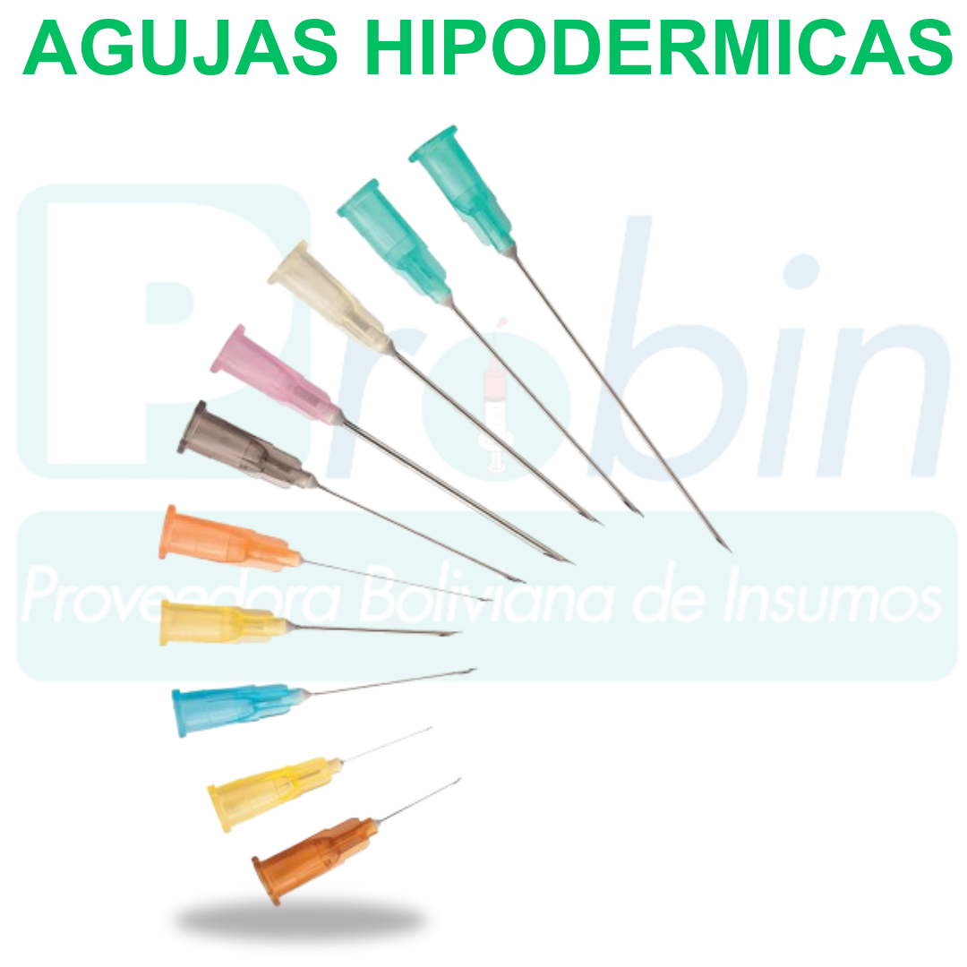 Imagen 1 de AGUJAS HIPODÉRMICAS
