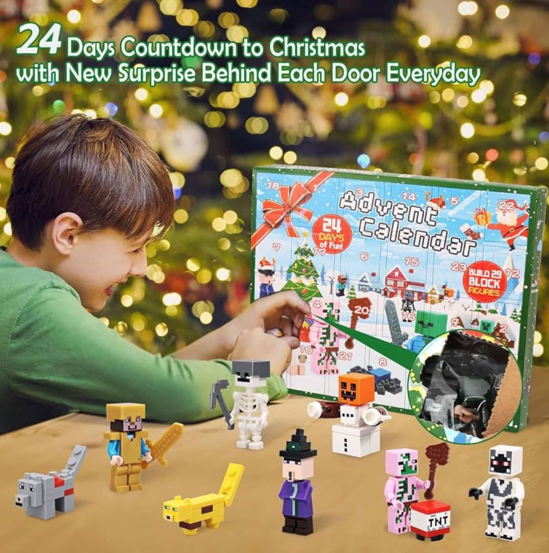 Imagen 1 de Advent Calendario Minecraft 24 days