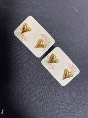 Imagen 1 de Aretes de acorazón