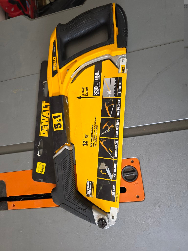 Imagen 1 de Arco segueta dewalt