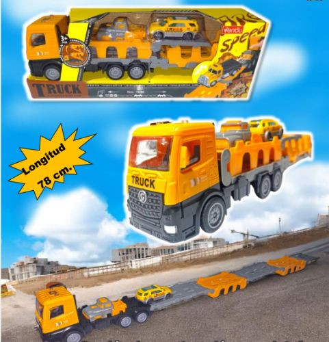 Imagen 1 de Camión de construcción con plataforma (JH358)