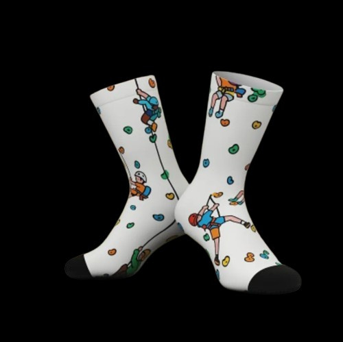 Imagen 1 de Calcetines con diseño escalador