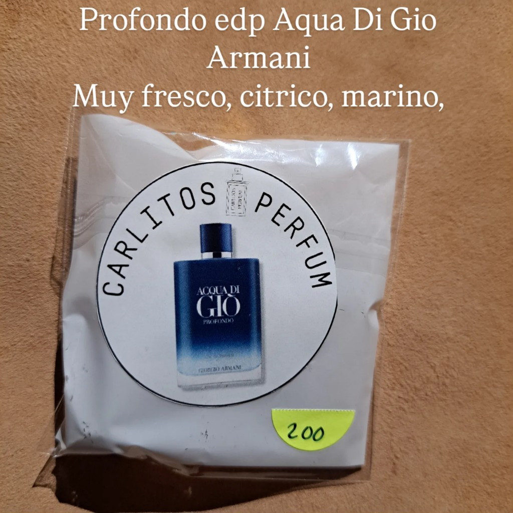 Imagen 1 de Aqua Di Gio Profondo edp