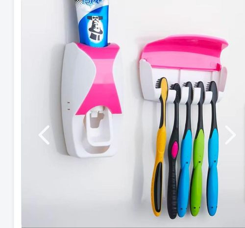 Imagen 1 de Dispensador de pasta dental y portacepillo