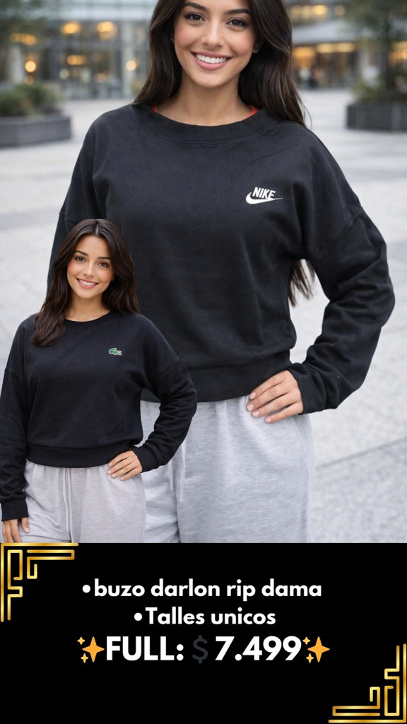 Imagen 1 de Buzo darlon rip dama $6.500
