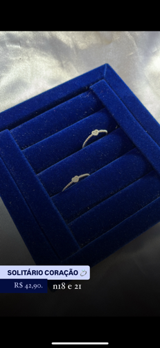 Imagem 1 de ANEL - Solitário coração