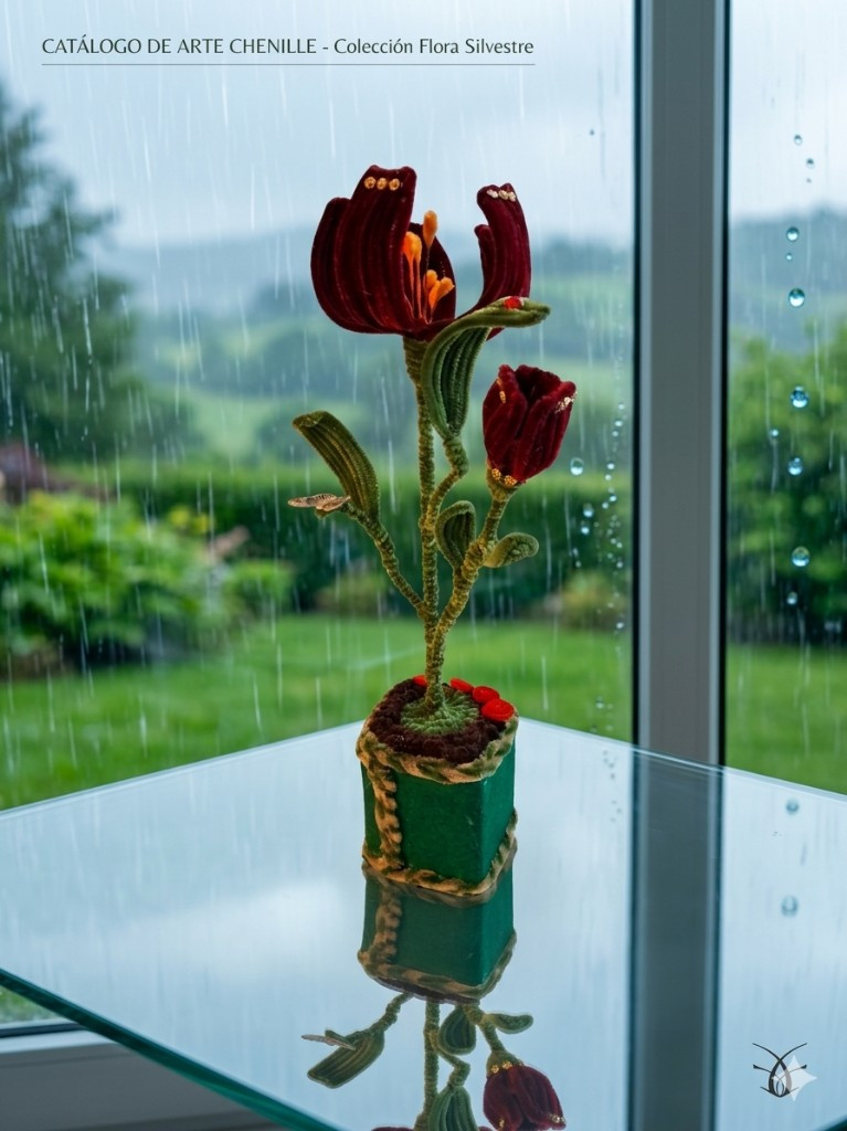 Imagen 1 de Flor Eterna de Terciopelo