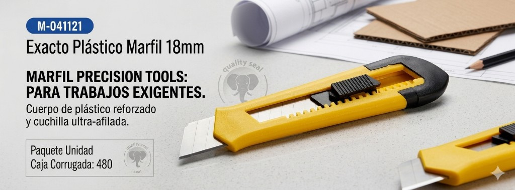 Imagen 1 de Bisturi plastico 18 ML Marfil