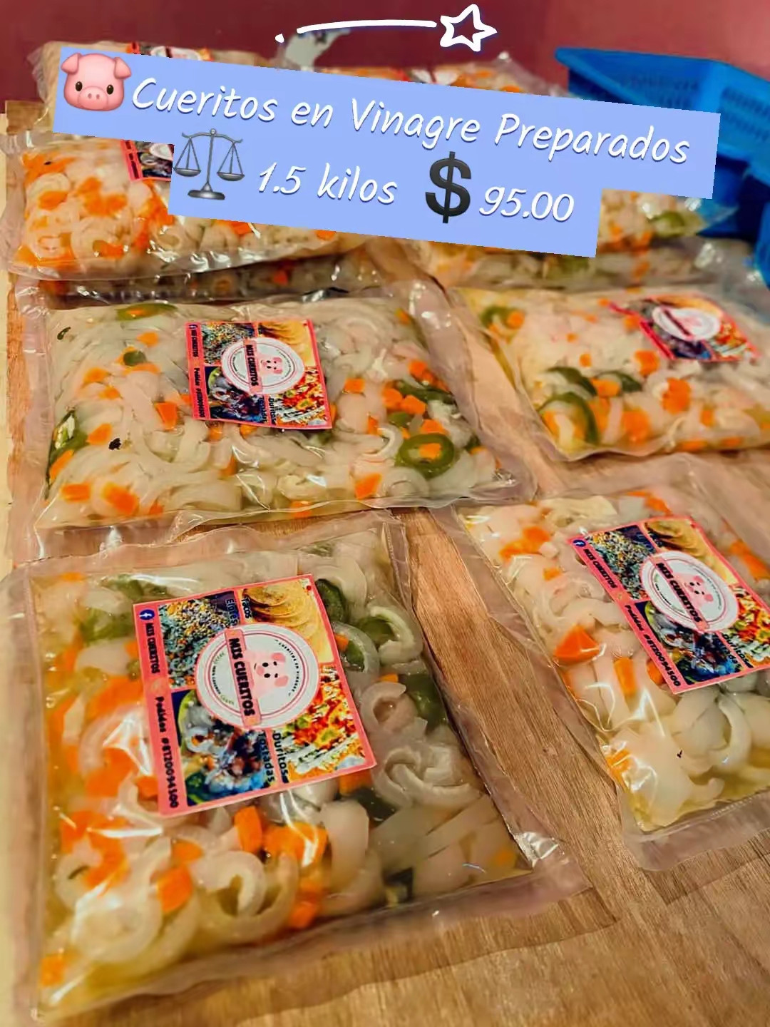 Imagen 1 de Cueritos Preparados 1.5 kilos