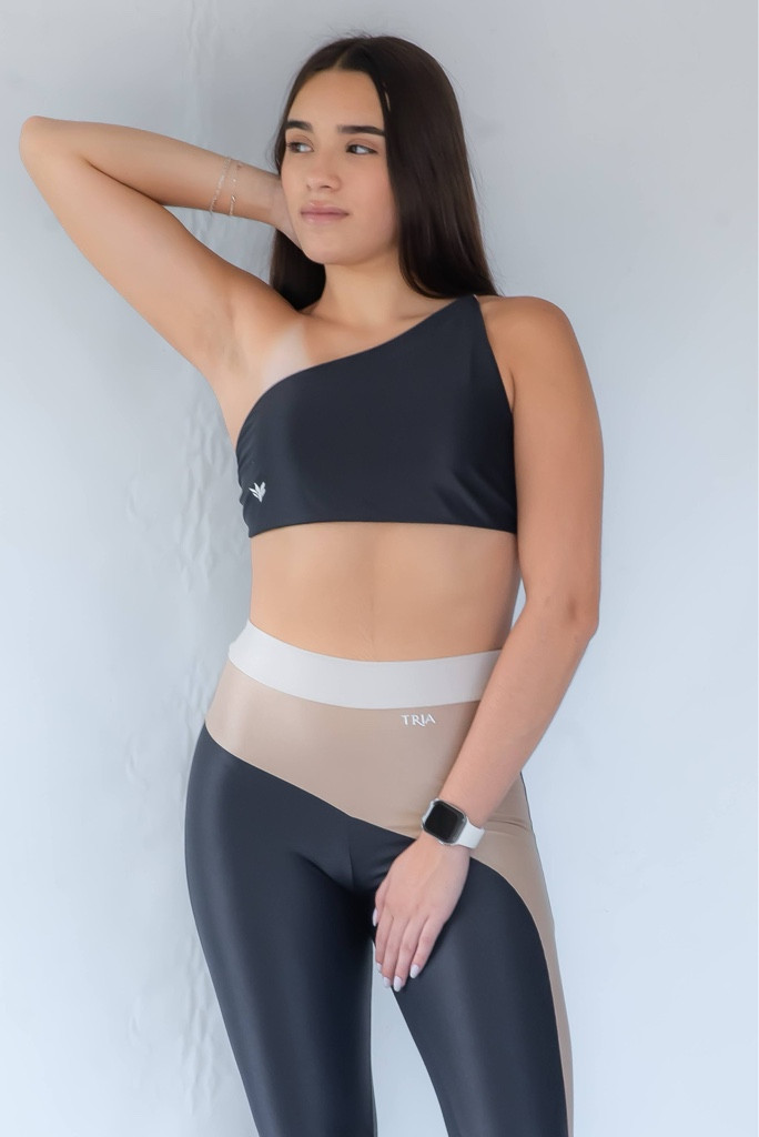 Imagem 1 de Conjunto preto e nude