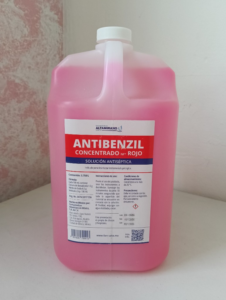 Imagen 1 de Antibenzil Rojo Galón 3.7 litros